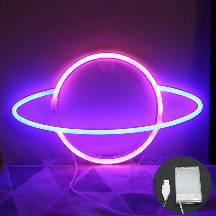 LED Neon Light LOVE, Plastic, Switch Control