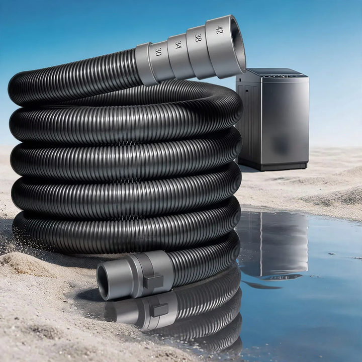 Drain hose for washing machines, PE-RT