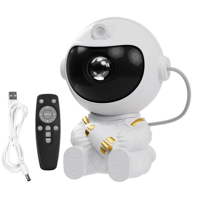 Astronaut mood light with starry sky projection