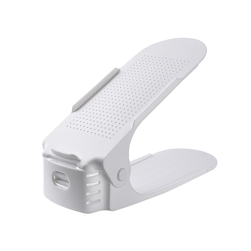 Foldable shoe rack made of plastic