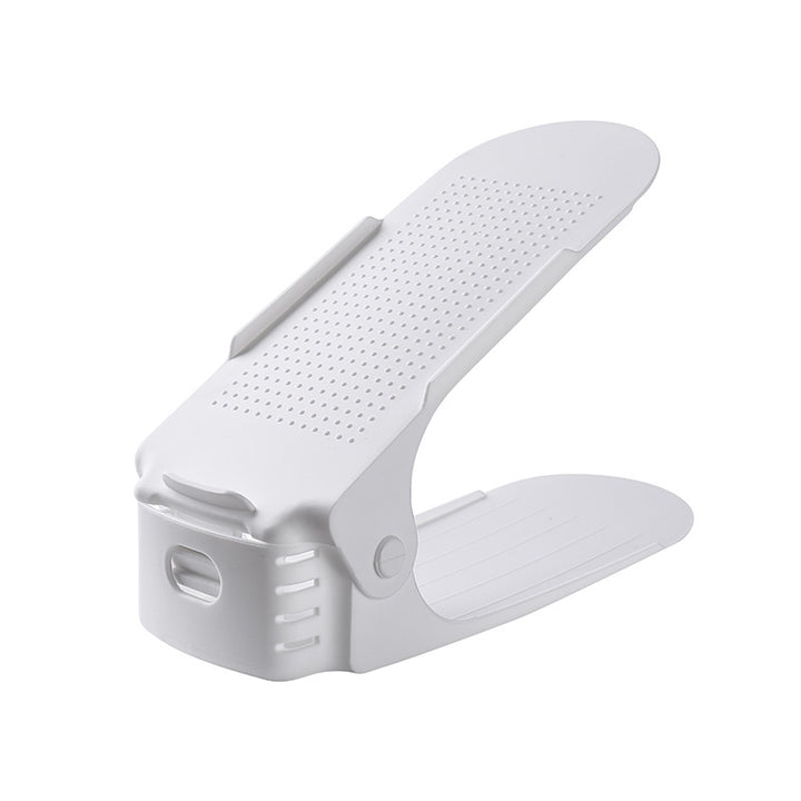 Foldable shoe rack made of plastic