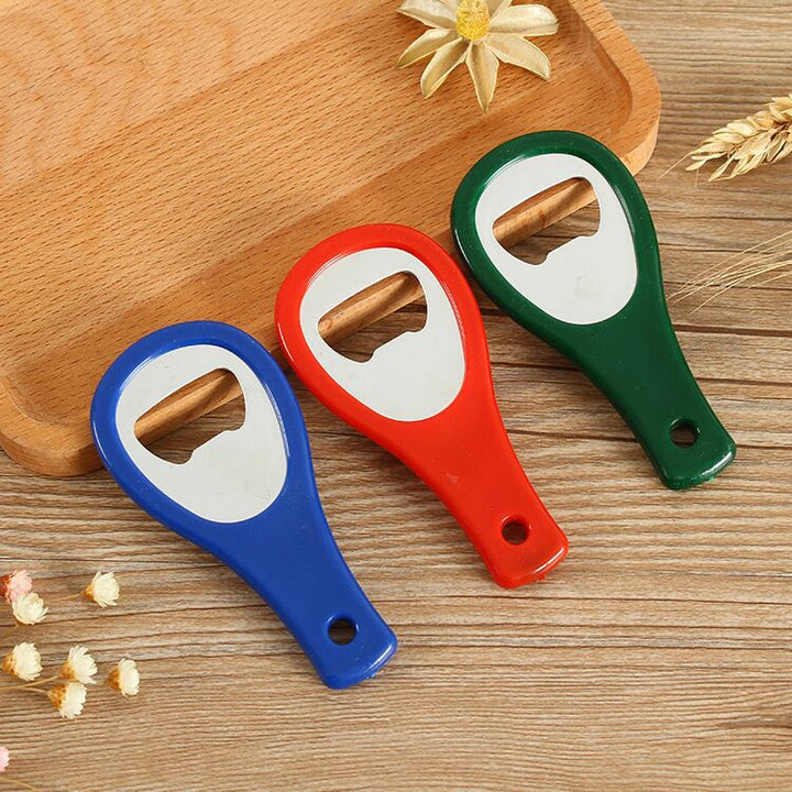 Steel bottle opener, portable