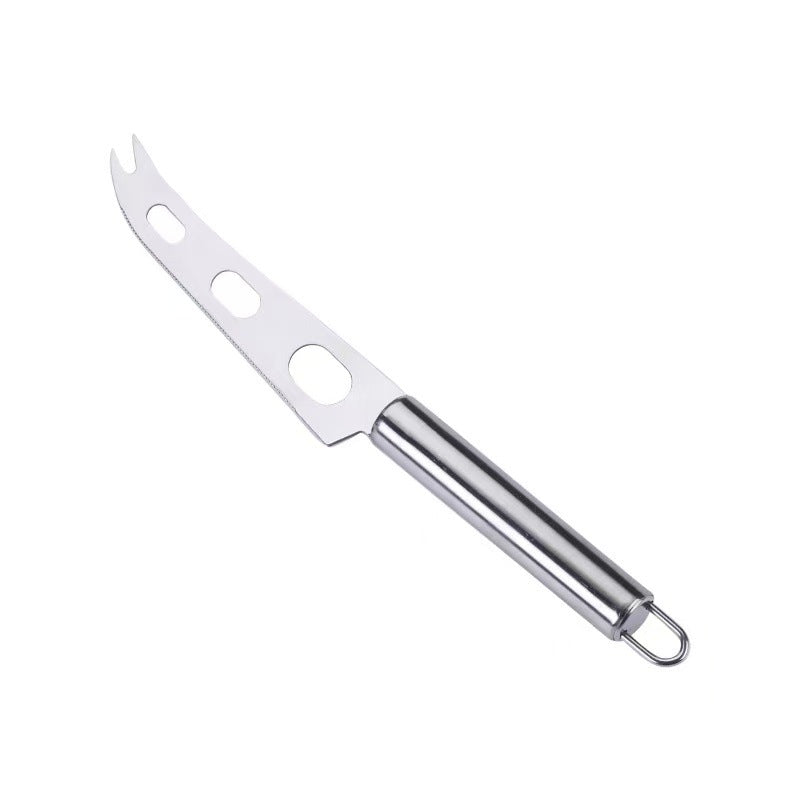 Pizza cutter and cake server made of stainless steel