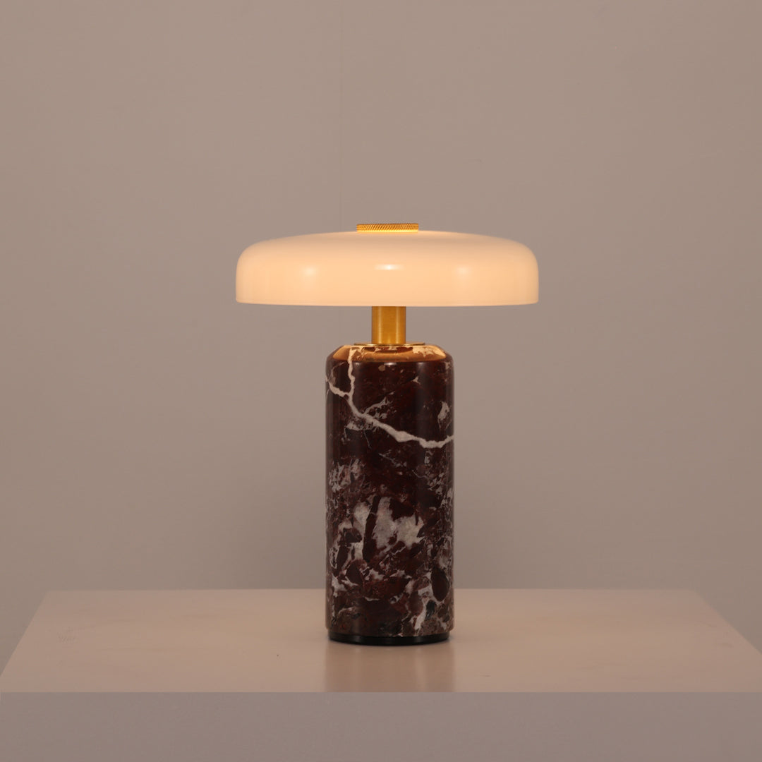 Portable table lamp, marble, LED, touch switch