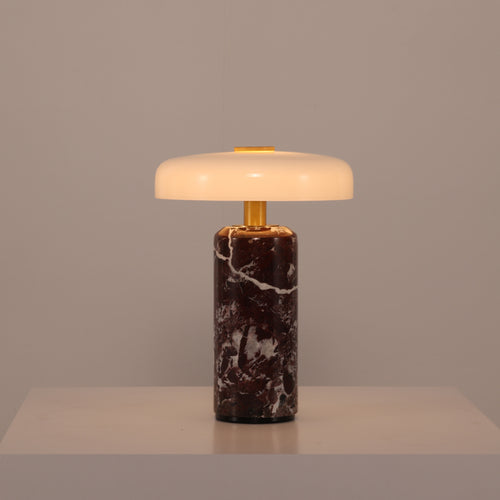 Portable table lamp, marble, LED, touch switch