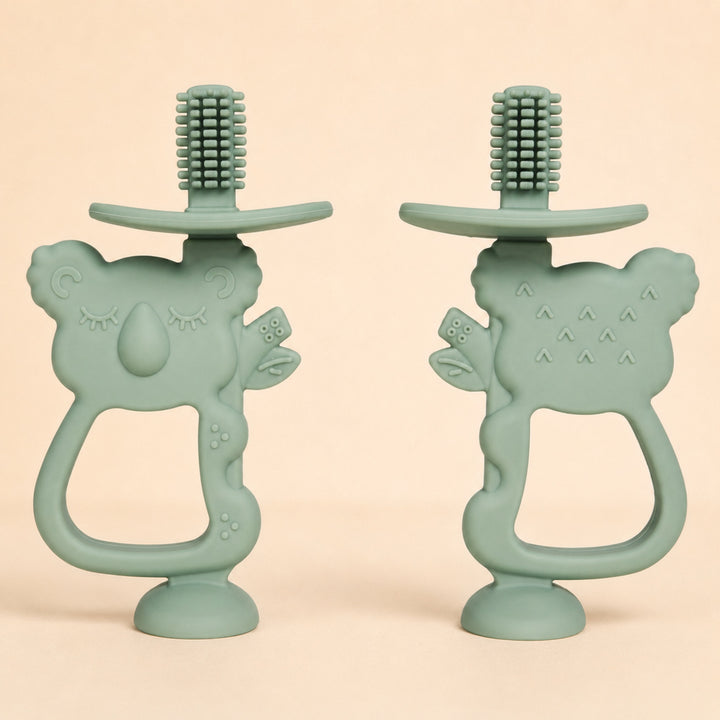 2-in-1 Koala Silicone Teething Ring