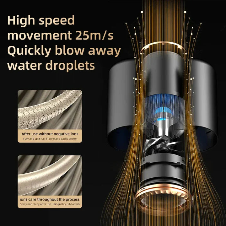 BowLift | High-performance hair dryer 2400W with cold and warm air function - Ion technology