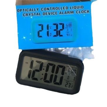 Digital Alarm Clock Light with LED Display