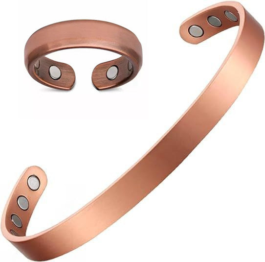 Bracelet made of stainless steel, open, smooth surface