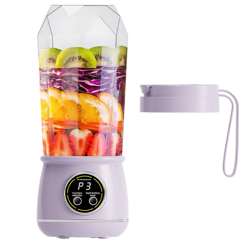Portable juicer with ice breaker function, 401–600 ml