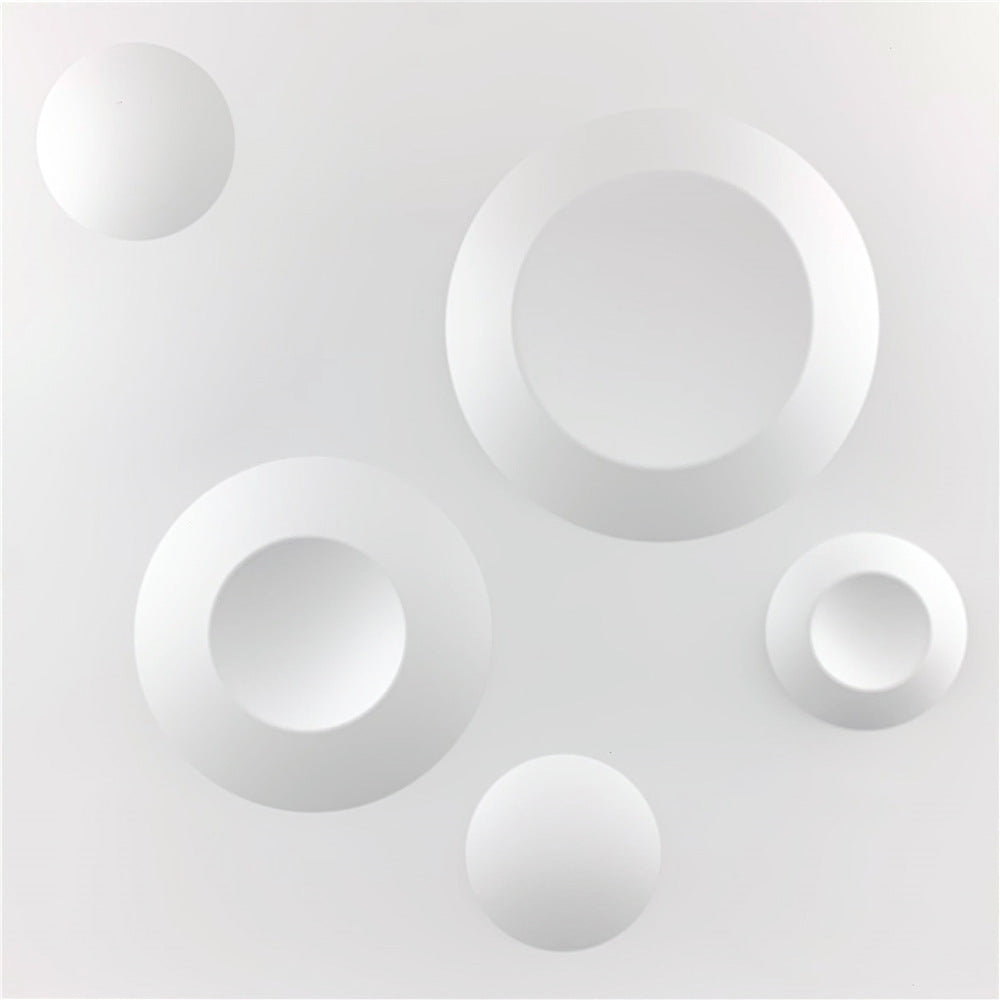 PVC wall panels, 3D structure, 30×30 cm