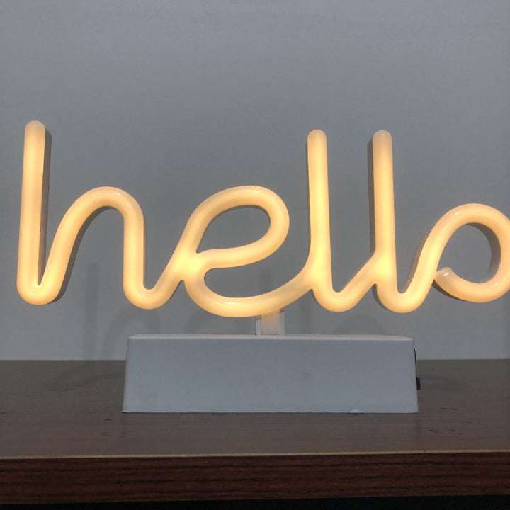 LED Neon Light LOVE, Plastic, Switch Control