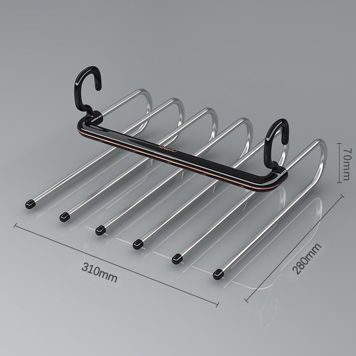 Folding host stand made of stainless steel