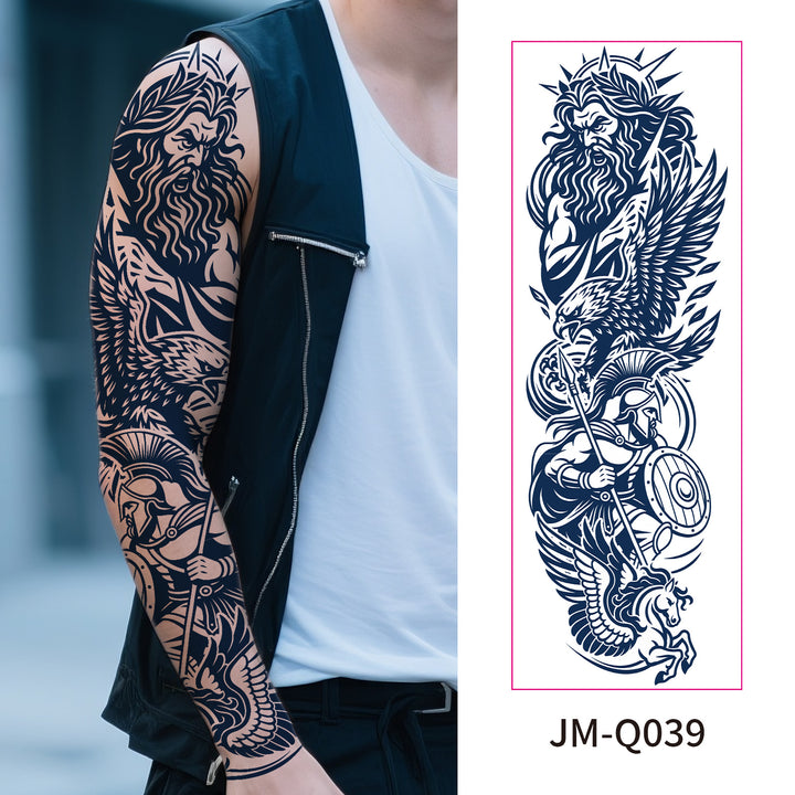 Temporary tattoo stickers, various designs