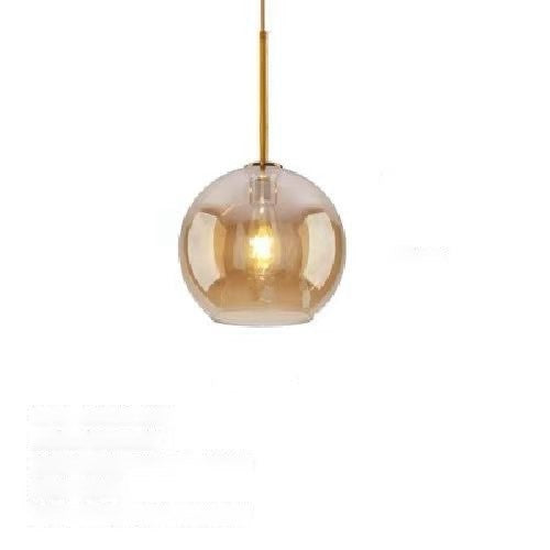 LED pendant light in industrial style, height adjustable
