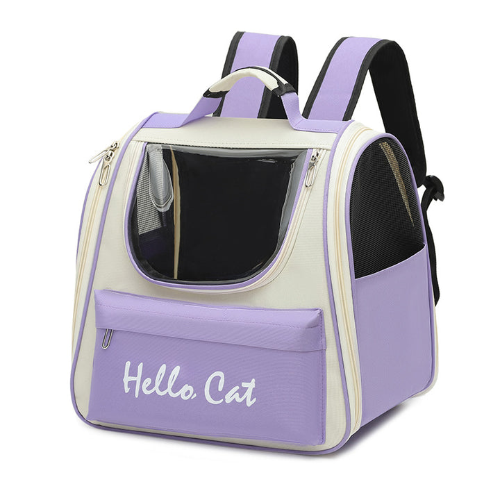 Dog carrier bag for small dogs, backpack