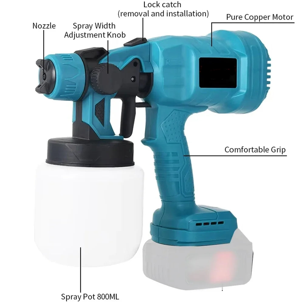 BowLift | Cordless High Power DIY All Surface Paint Sprayer