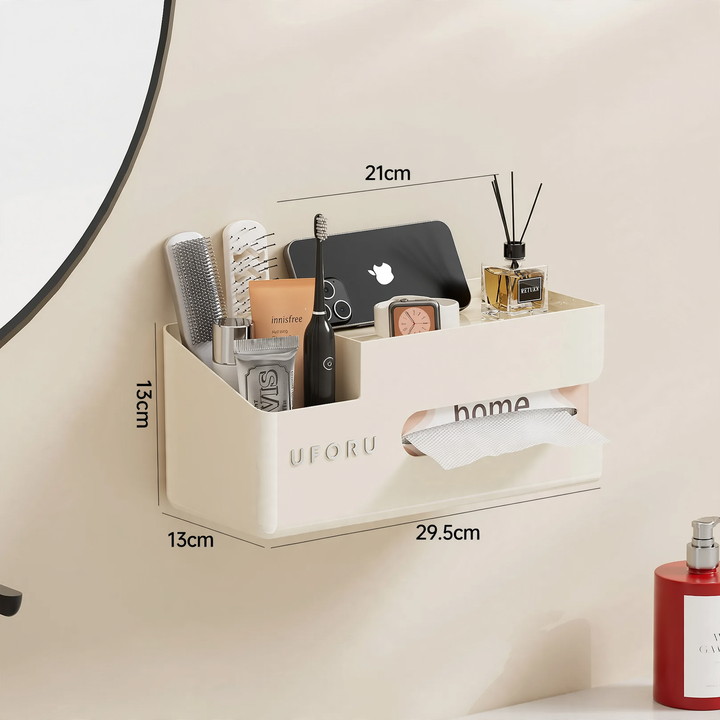 Wall-mounted toilet paper holder, plastic, Z10003C