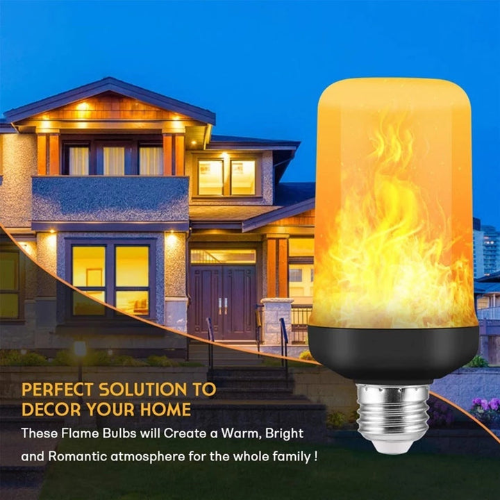 BowLift | LED FLAME LIGHT PARTY LAMP - 4 MODES SIMULATION FIRE