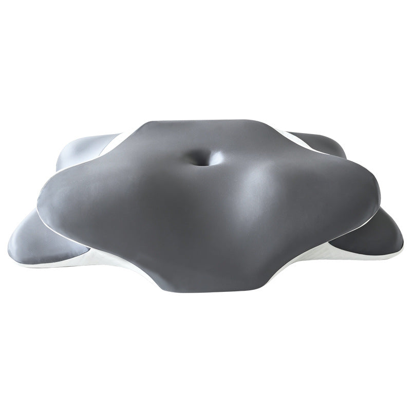 Neck support pillow made of memory foam, butterfly shape