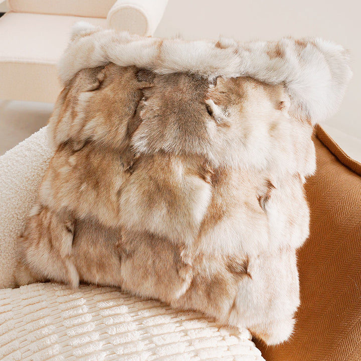Linen pillowcase, 45 x 45 cm, modern design