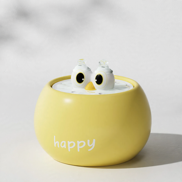 Ceramic drinking fountain for cats and dogs