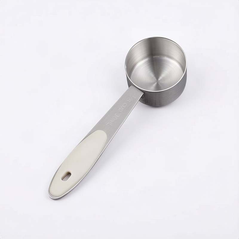 Stainless steel measuring spoon and cup set, 6-piece
