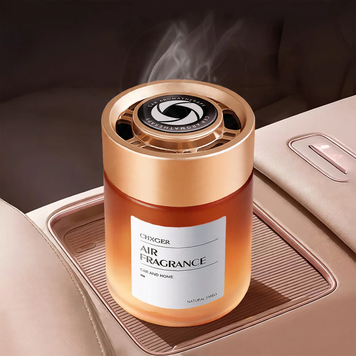 Glass air freshener with fragrance oil