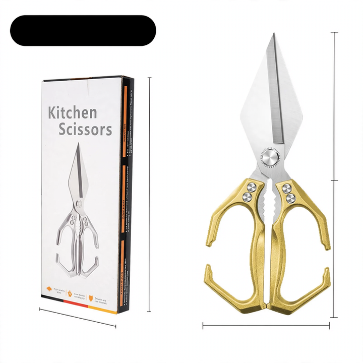 Kitchen shelves made of stainless steel