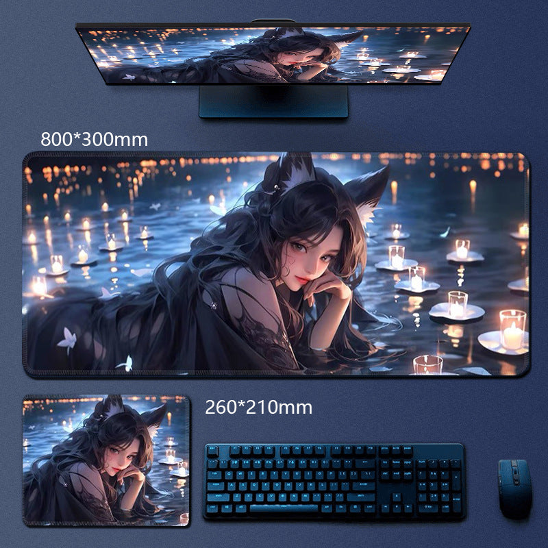 XXL Gaming Mousepad with Anime Design