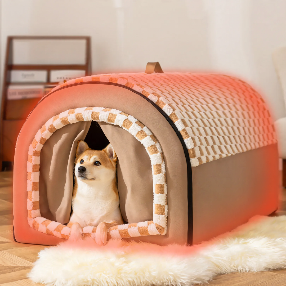 Closed dog tent, four seasons, PP cotton