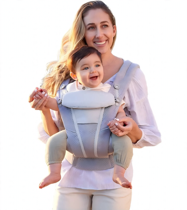 Baby carrier and hip seat, 0–40 months