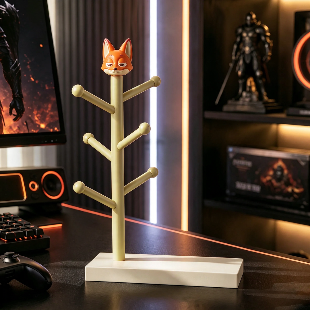 Game controller stand and desk organizer