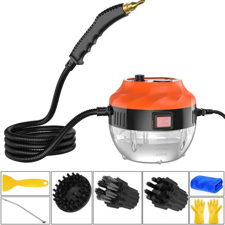 BowLift | 2800W High-Pressure Steam Cleaner – Powerful Home & Car Cleaning Device