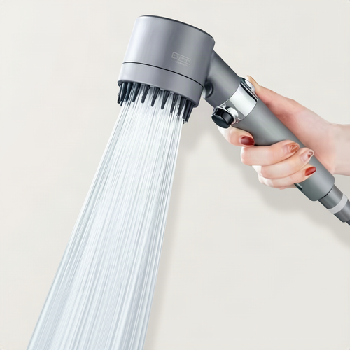 Multifunctional shower head with LED and massage function