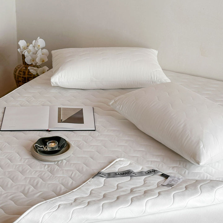 Cotton mattress topper, 120–180 cm