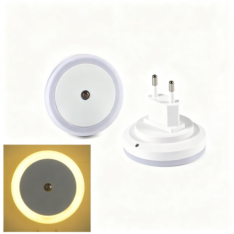Plug-in nightlight for bedroom