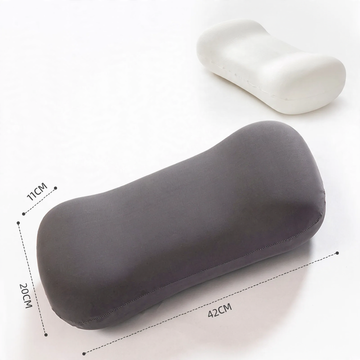 Portable neck pillow with memory foam