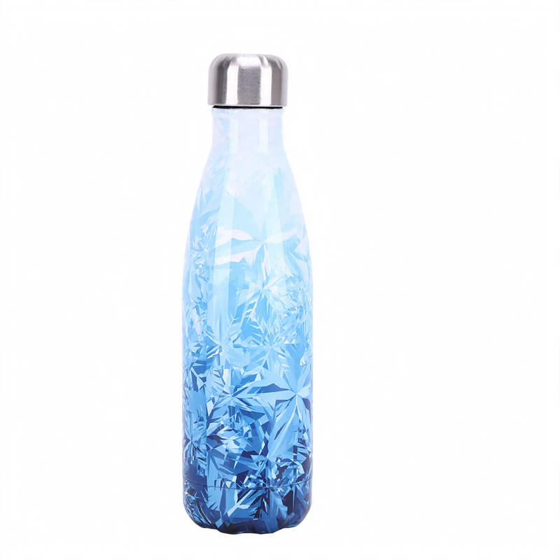 Insulated stainless steel drinking bottle, 500 ml