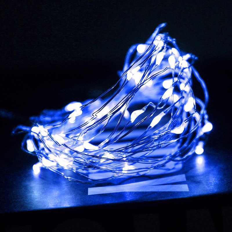 Solar-Copper-Wire-String-Lights with Remote Control