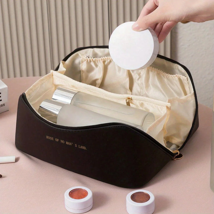 BowLift | Travel-friendly Makeup Organizer with Zipper – Elegant Cosmetic Bag