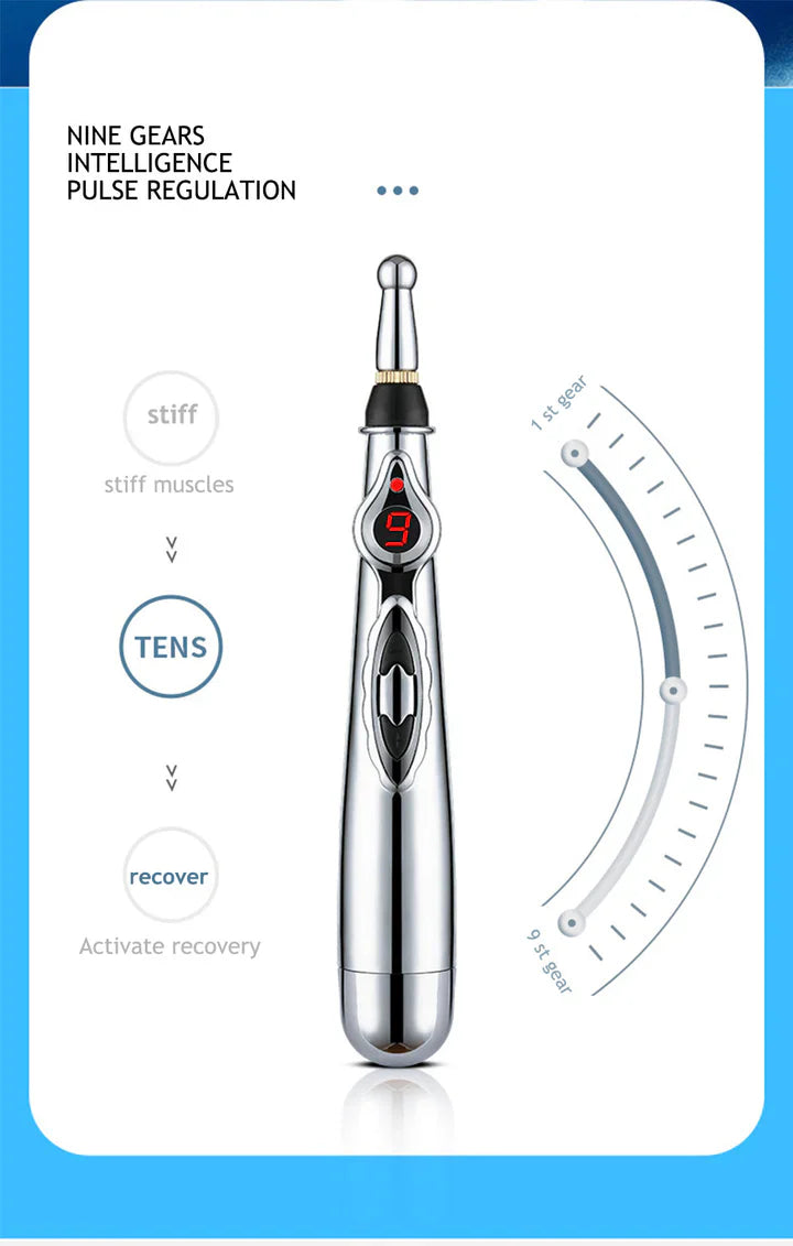 BowLift | Electronic Acupuncture Pen | Meridian Massage Device for Pain Relief