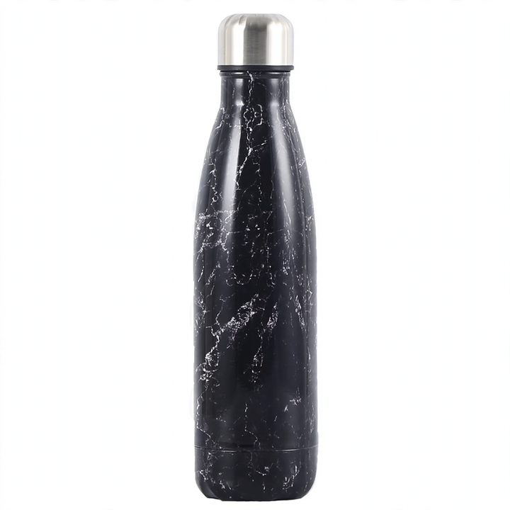 Insulated stainless steel drinking bottle, 500 ml