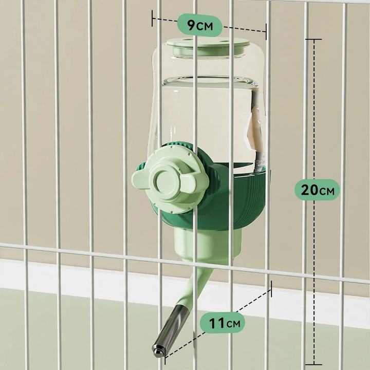 Hanging water and feeding bowls for pets