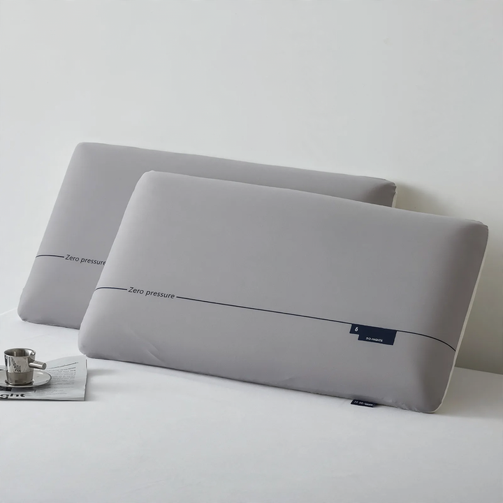 Ergonomic pillow with memory foam