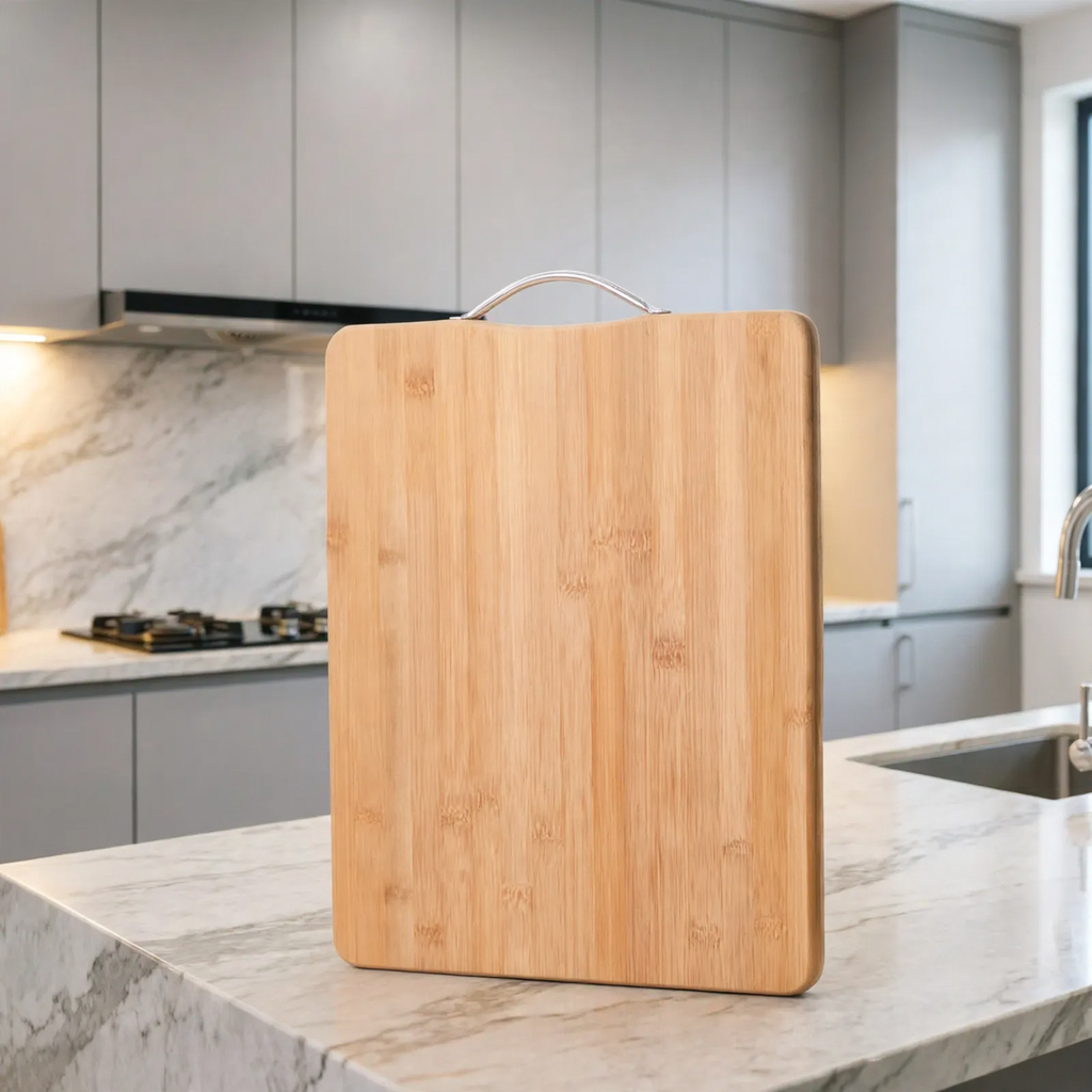 Bamboo cutting board for kitchen