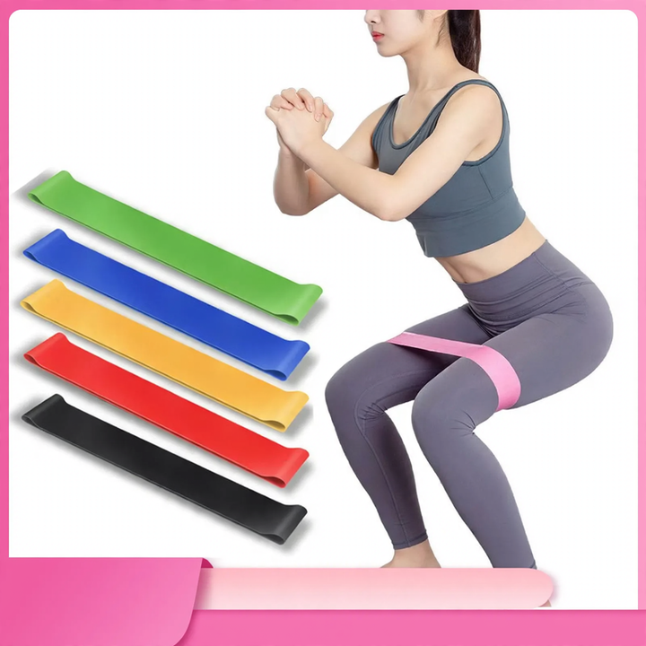 Resistance bands made of TPE for fitness and training