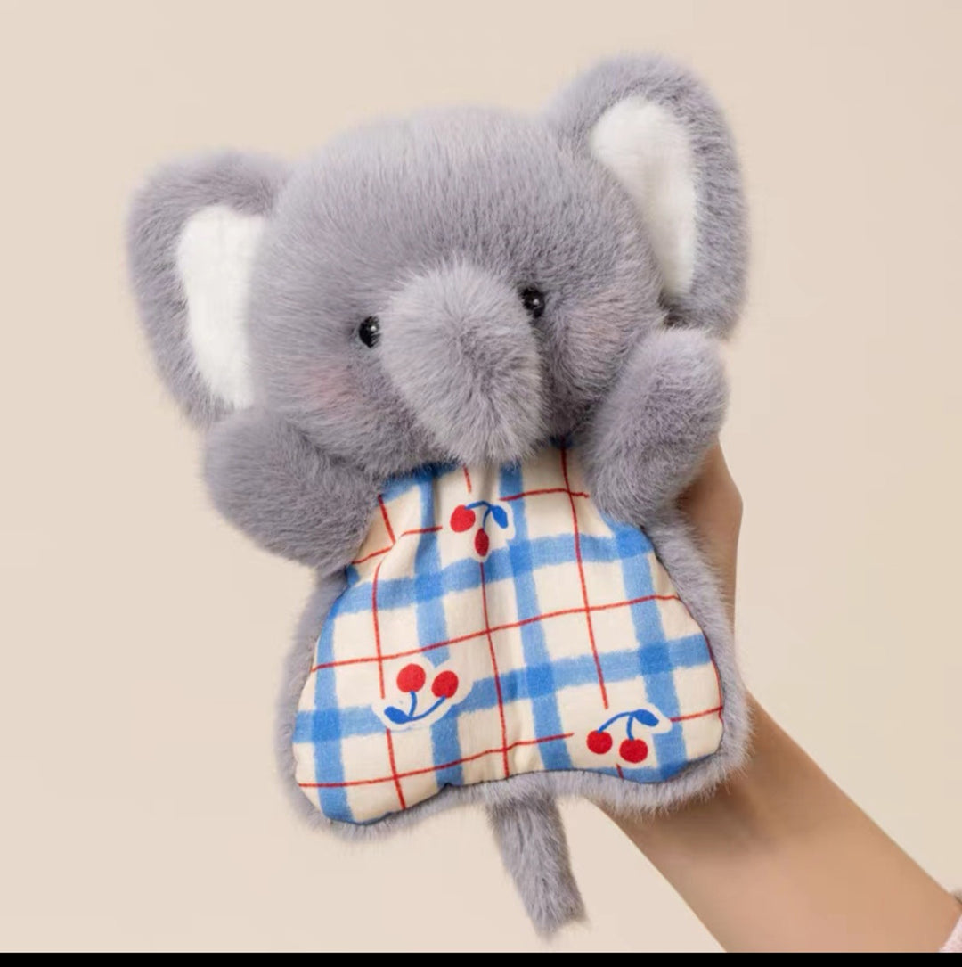 Hand puppet shark with movable arms