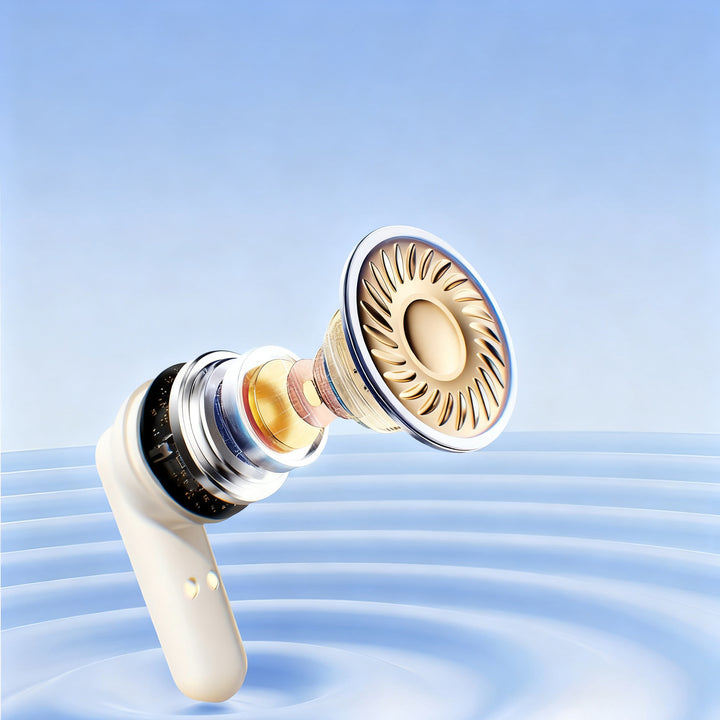 Wireless Bluetooth earbuds with voice control