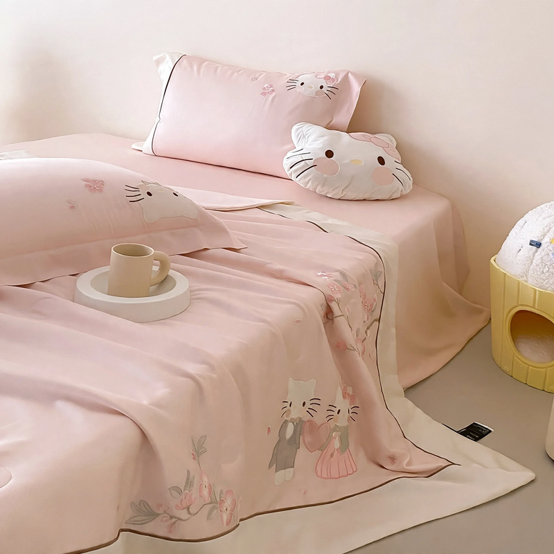 Summer blanket made of Lyocell, machine washable, 200×230 cm
